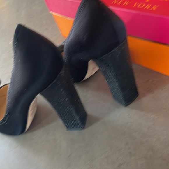 KATE SPADE-HOT Tuxedo HEELS! original box and dust bag! - Picture 8 of 12